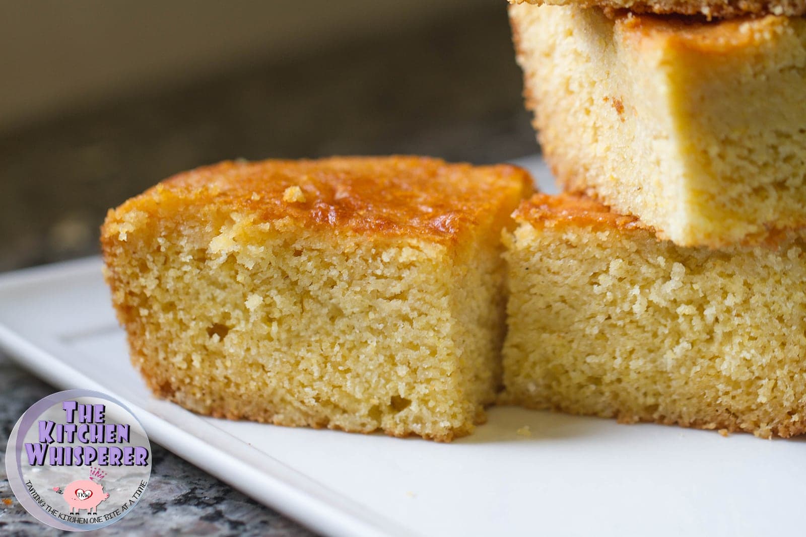 Sweet Honey Butter Buttermilk Cornbread