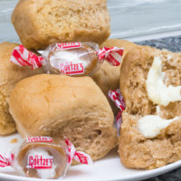 Caramel Pumpkin Dinner Rolls