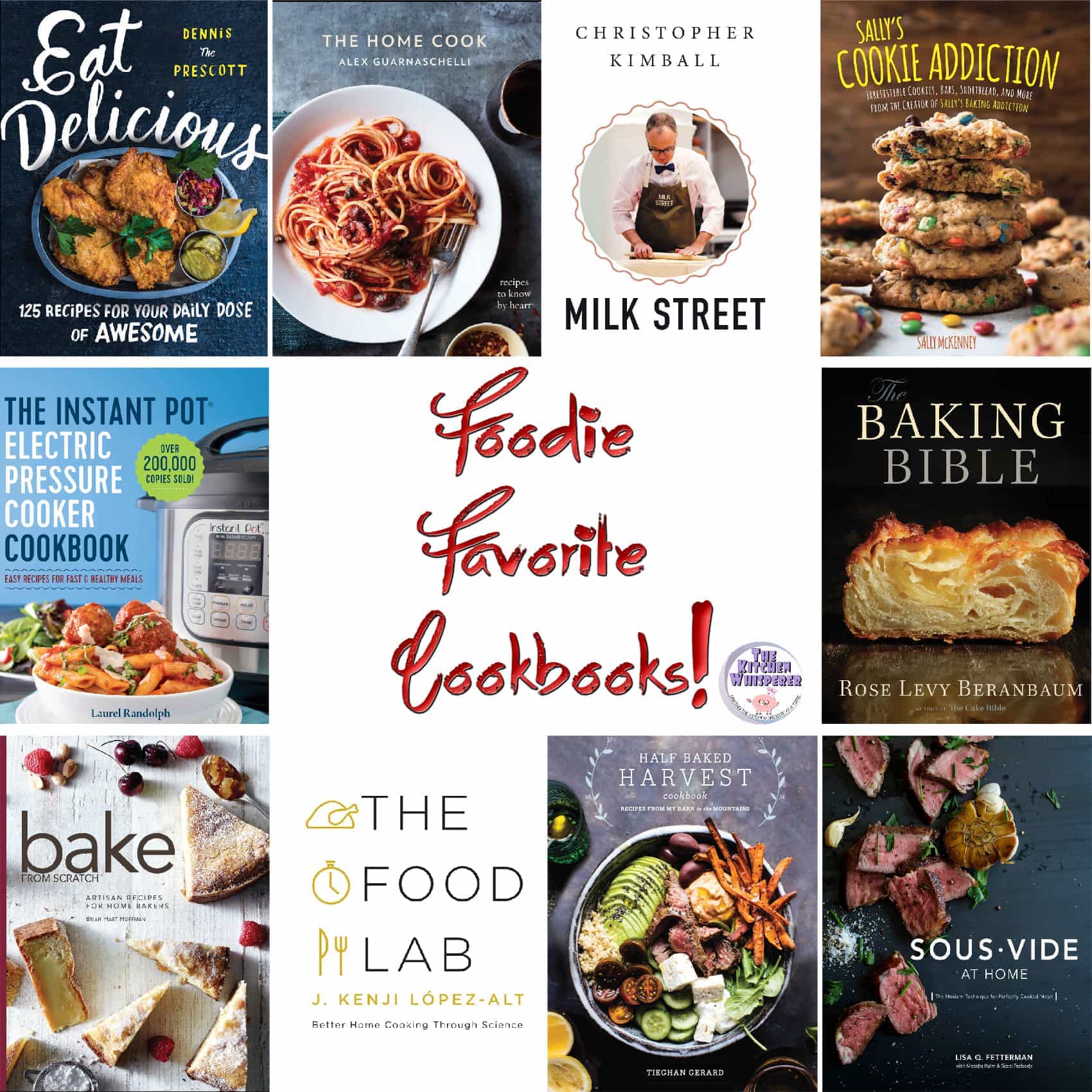 Tuesday’s Tip with The Kitchen Whisperer – Foodie Favorite Cookbooks