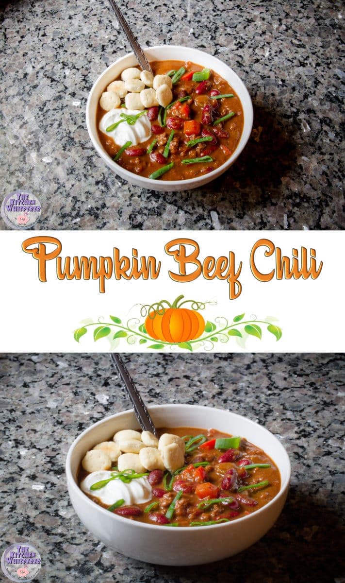 Pumpkin Beef Chili