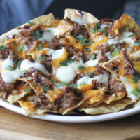 BBQ Pulled Pork Nachos with Lip-Smackin' BBQ Sauce -