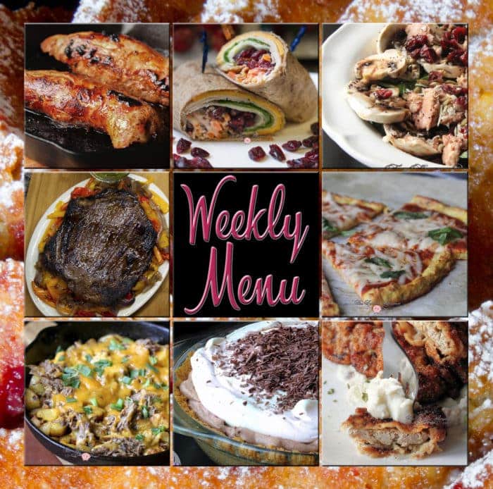 Weekly Menu – The Kitchen Whisperer