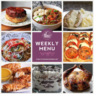 Weekly Menu