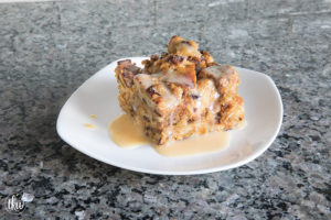 The Best Orange Cranberry Decadent Bread Pudding