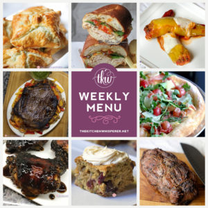 Weekly Menu