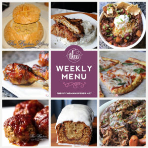 Weekly Menu