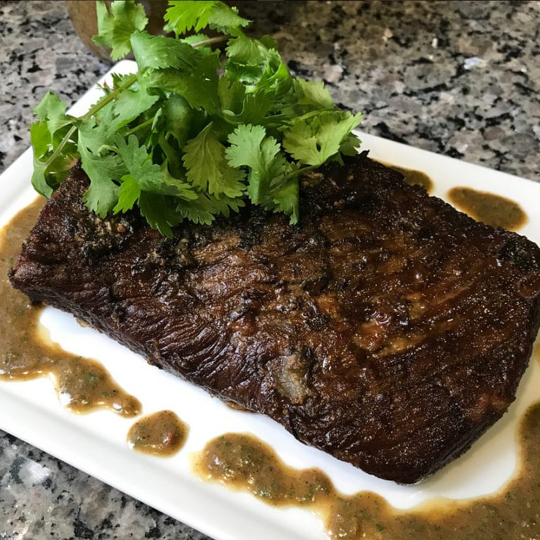 Honey Garlic Broiled Flank Steak – The Kitchen Whisperer