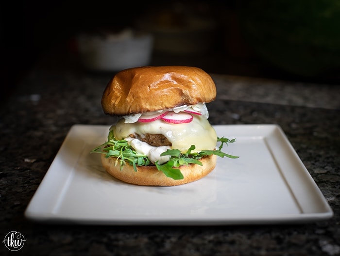 Super Juicy Greek Turkey Burgers