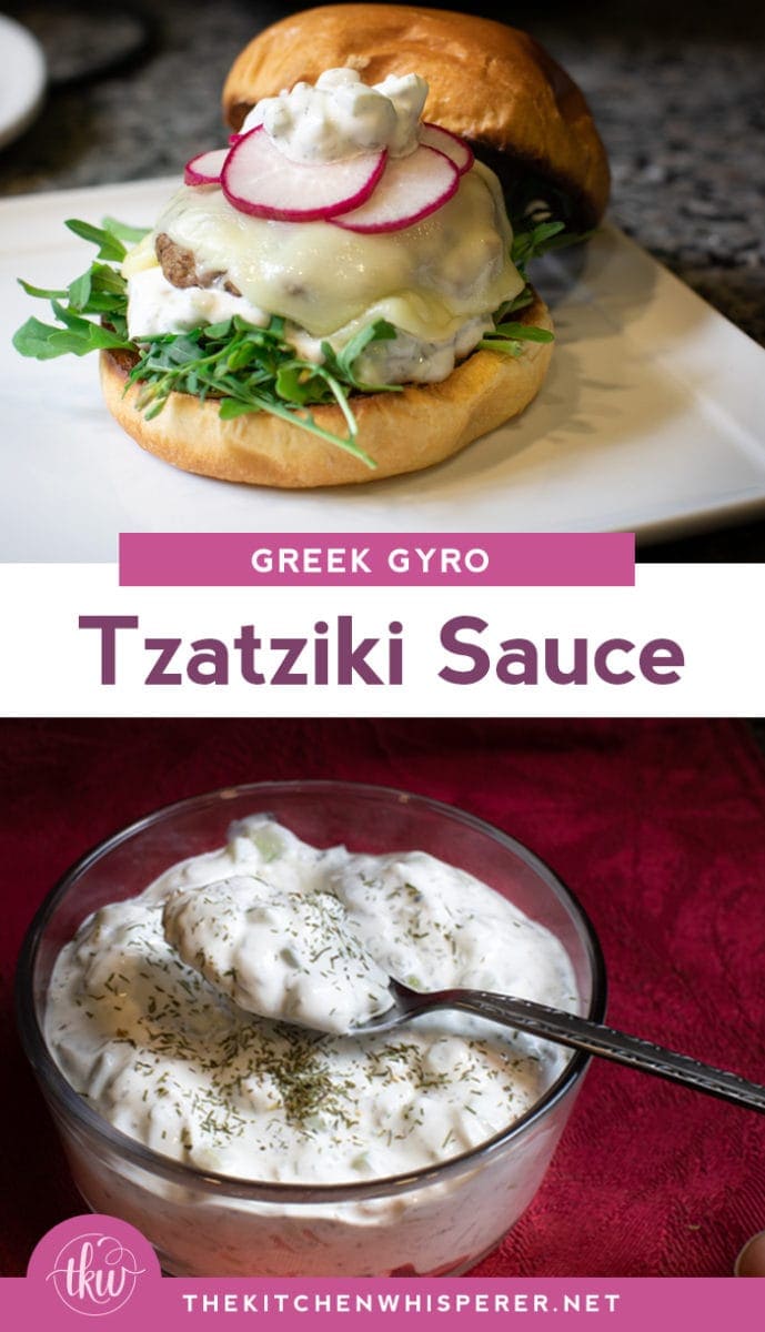 Greek Gyro Tzatziki Sauce – The Kitchen Whisperer