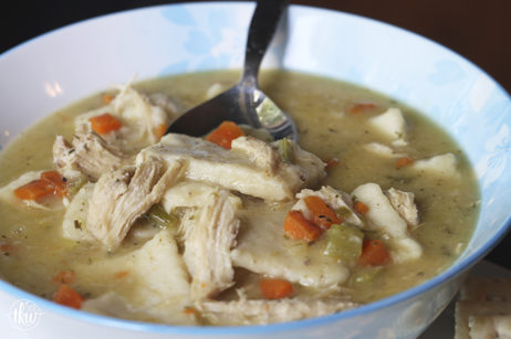 Grandma's Southern Style Chicken & Dumplings - The Kitchen Whisperer