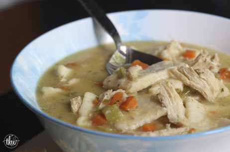 Grandma's Southern Style Chicken & Dumplings - The Kitchen Whisperer