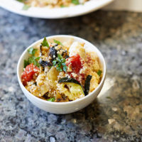 Italian Roasted Vegetable Couscous