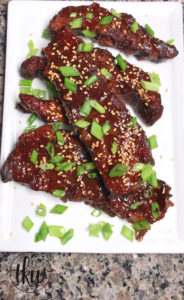 Korean Gochujang Sticky Boneless Beef Short Ribs