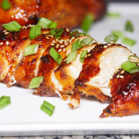 Instant Pot Korean Gochujang Sticky Chicken Breast