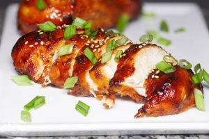 Korean Gochujang Sticky Chicken Breasts (Instant Pot)