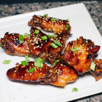 Korean Gochujang Sticky Chicken Wing