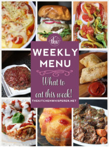 Weekly Menu