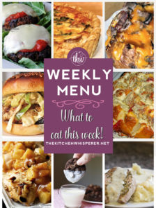 Weekly Menu