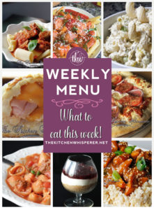 Weekly Menu