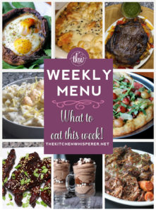 Weekly Menu