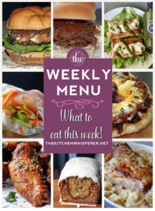 Weekly Menu