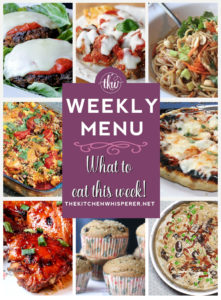 Weekly Menu