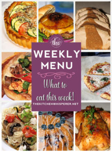 Weekly Menu