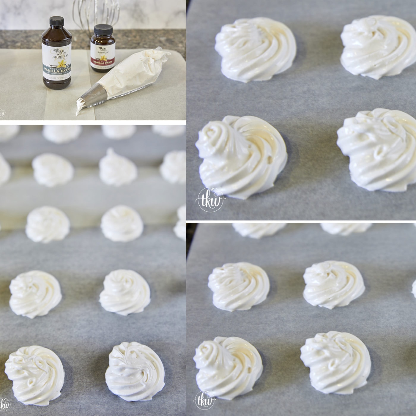 French Vanilla Meringue Sandwich Cookies with Ganache filling – The ...