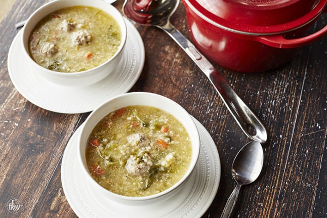 Authentic Italian Wedding Soup – Its Like Having Your Very Own Italian