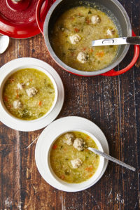 Authentic Italian Wedding Soup