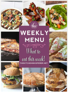 Weekly Menu