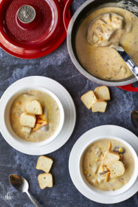 Easy One Pot Rustic Corn and Cheesy Potato Soup