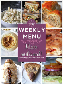 Weekly Menu