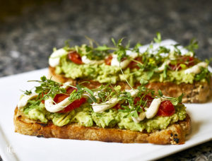 Caprese Avocado Toast