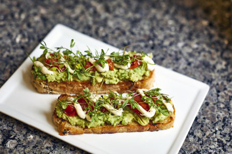 Caprese Avocado Toast