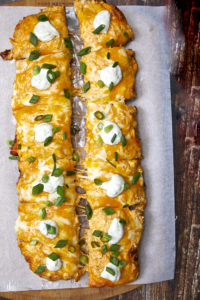 Buffalo Chicken Flatbread Pizza