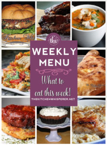 Weekly Menu