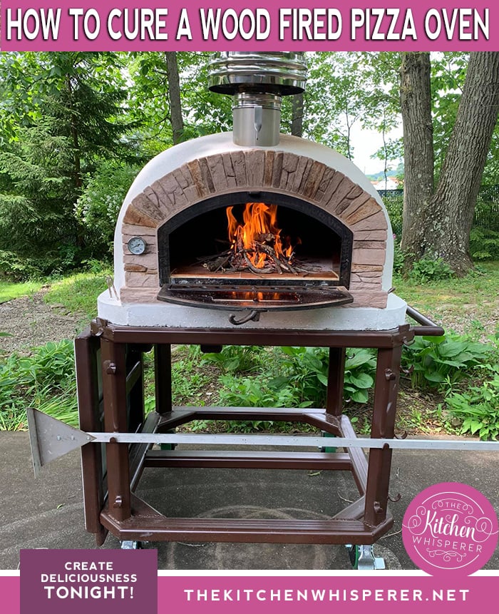 How to Cure a Wood Fired Pizza Oven