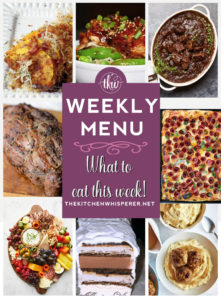 Weekly Menu