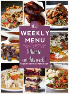 Weekly Menu