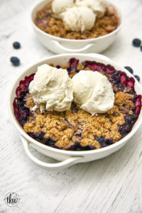 Black & Blue Berry Crisp