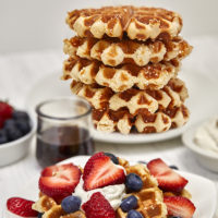 Belgian Liege Waffles