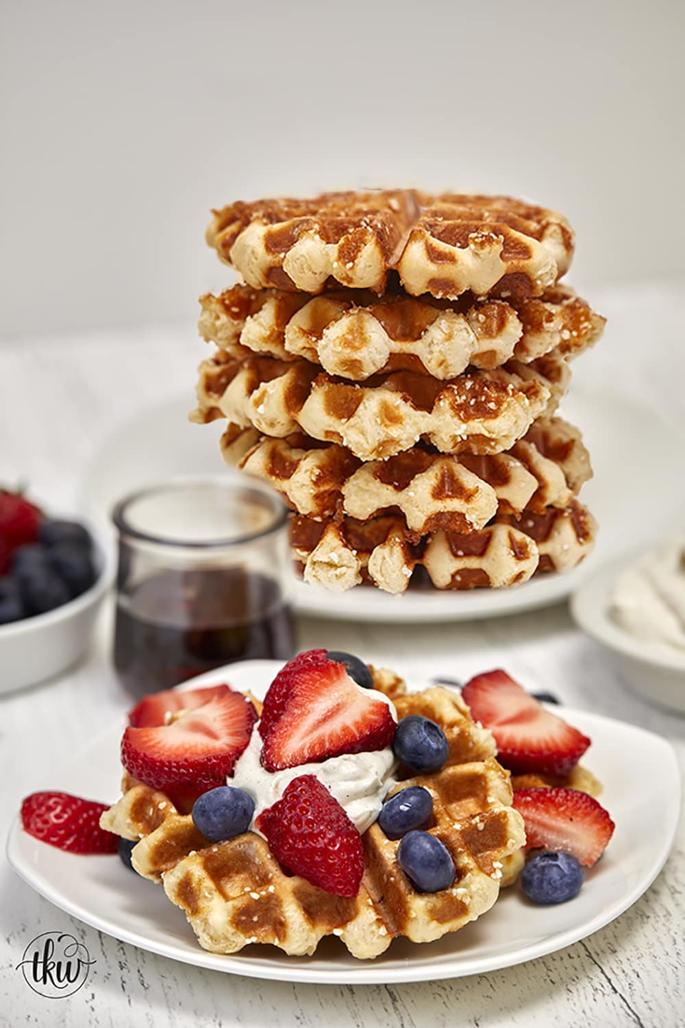 Authentic Belgian Li ge Waffles