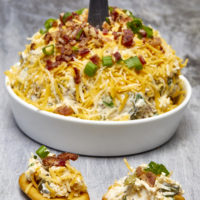 Cheesy Dill Pickle Bacon Cheese Ball