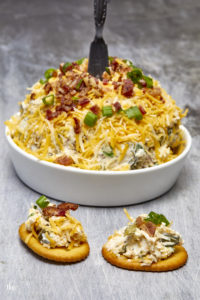 Cheesy Dill Pickle Bacon Cheese Ball