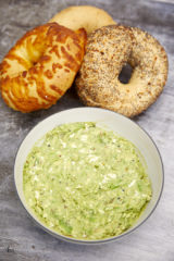 Smashed Avocado Everything Bagel Cream Cheese Spread - The Kitchen ...