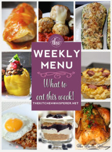 Weekly Menu