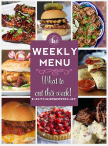 Weekly Menu