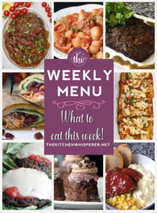 Weekly Menu