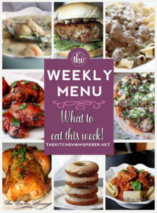 Weekly Menu